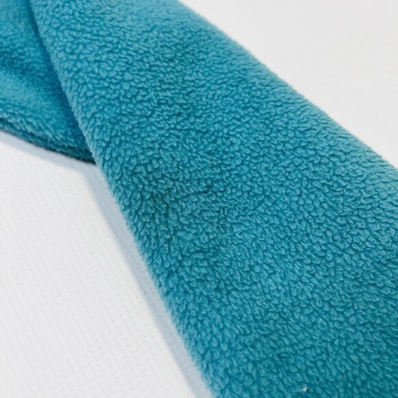 Vintage 1990s Patagonia Fleece Full Zip Jacket 1980s Teal Made In USA Kids 10 - Picture 13 of 16